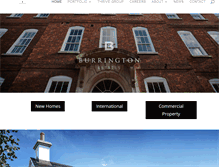 Tablet Screenshot of burringtonestates.com